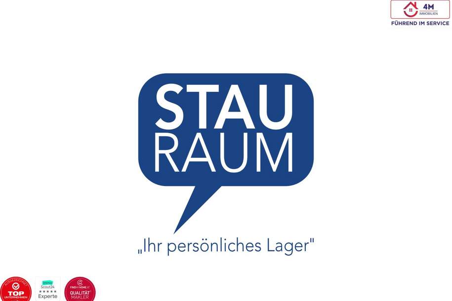 STAURAUM – Ihr persönlicher Lagerraum - mitten in der Stadt Tulln, Gewerbeobjekt-miete, 72,00,€, 3430 Tulln