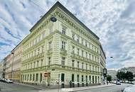 Außergewöhnliche Dachgeschoss-Maisonette mit Dachterrasse und beeindruckendem Wienblick nahe Naschmarkt
