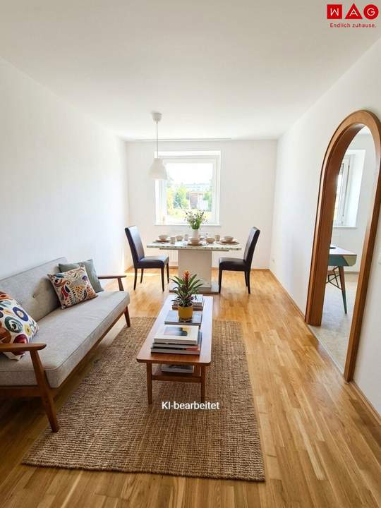 Kompakte 3-Zimmer-Wohnung mit guter Raumaufteilung in 4020 Linz/Bindermichl - Bezug ab 01.09.2026!