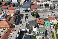 Büro-Zinshaus am Rathausplatz - Umbau zu Wohnungen & DG-Ausbau & Bestandsfreiheit möglich