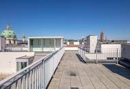 Über den Dingen: Terrassen-Maisonette mit Wiener Skyline