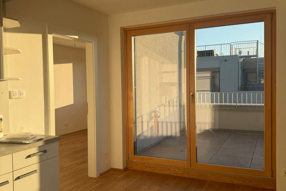 helle 3 Zimmer Dachgeschoßwohnung mit Terrasse T41_Gartenhaus22, Wohnung-miete, 1.349,65,€, 1220 Wien 22., Donaustadt