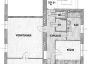 Nette 3-Zimmer-Wohnung nahe der Hauptuniversität Wien