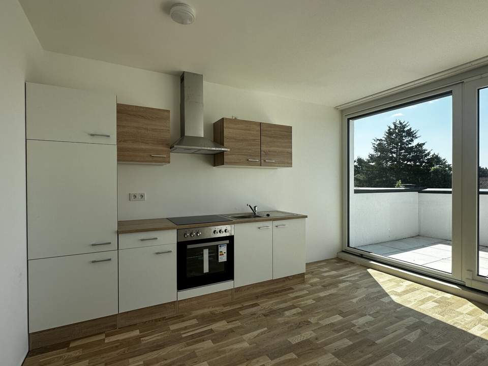 ERSTBEZUG! Moderne 2-Zimmerwohnung mit Terrasse und Balkon Nähe U1