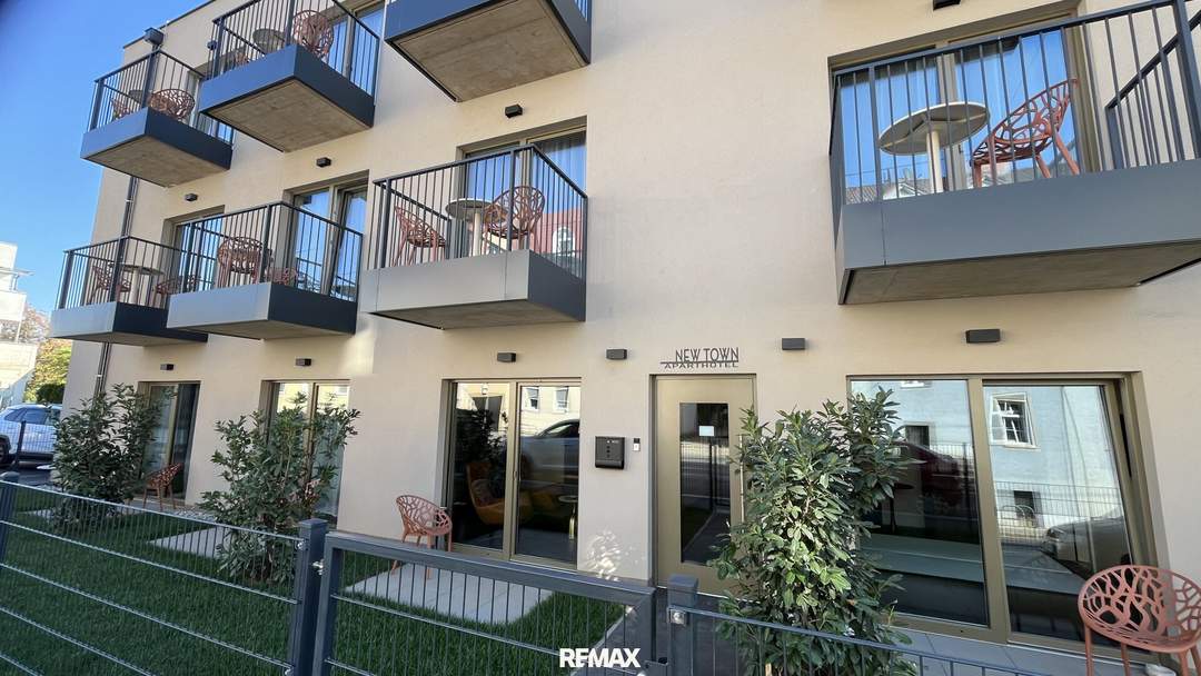 Schönes Apartmenthaus mit 14 Appartements in zentraler Lage - stillvoll eingerichtet - für Kurzzeitmiete. Jetzt fertig gestellt!