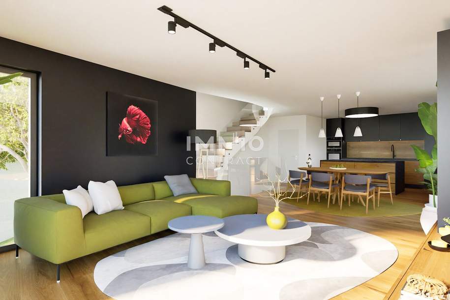 Moderne Architektur zwischen Natur und Stadt - Neubau-Doppelhaushälfte in ruhiger Lage nahe Wien, Haus-kauf, 554.800,€, 3421 Tulln