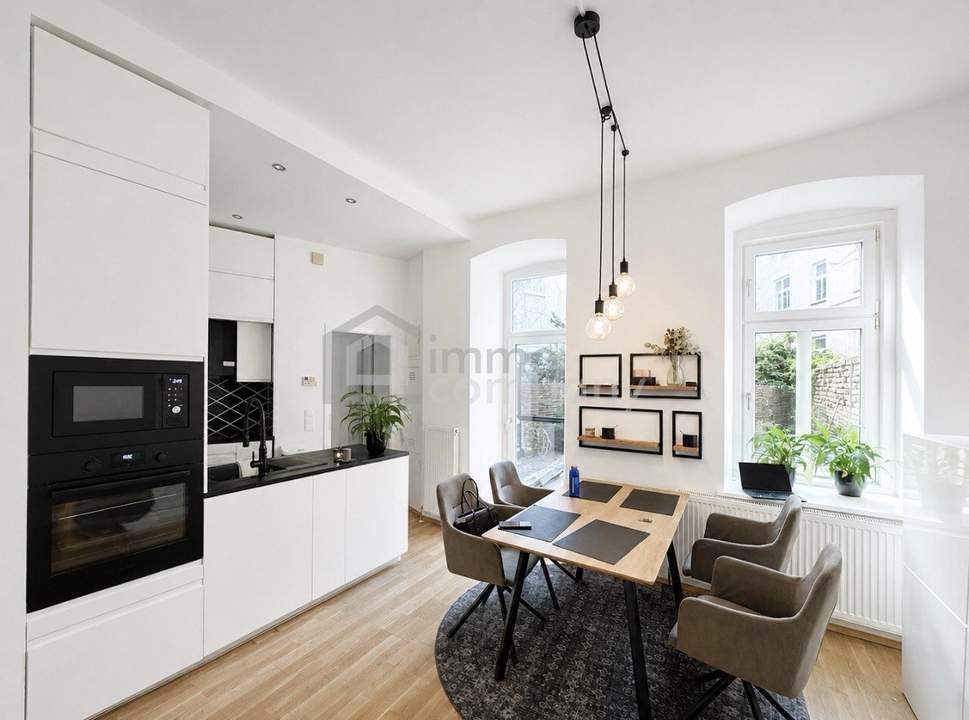 1020 WIEN: GARTENWOHNUNG IM ZENTRUM – RARITÄT | 3 ZIMMER | U2