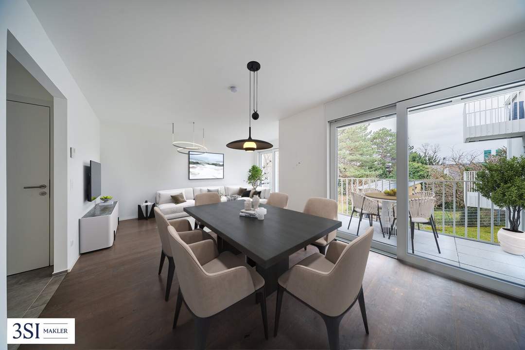Riverside Living Alte Donau: Perfekt angelegte 2-Zimmer-Neubauwohnung mit Balkon - PROVISIONSFREI!