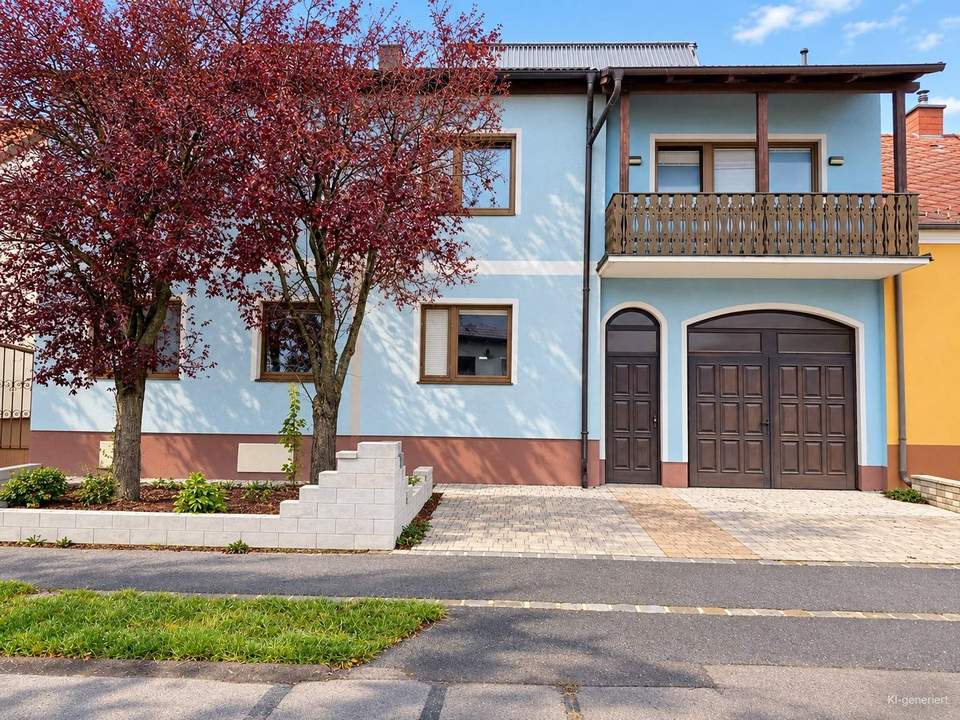 Landhaus Engelhartstetten- zwei Wohnungen, großes Grundstück- zusätzlicher Neubau möglich