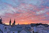 Loft-Charakter | offenes Wohnkonzept mit beeindruckender Raumhöhe | großzügige Panoramadachterrasse | FERNBLICK | Tiefgaragenstellplatz