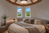 Dachgeschosswohnung mit Turmzimmer und Panorama-Ausblick