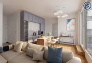 Neubauwohnung im Grünen – moderne 2-Zimmer-Wohnung mit Terrasse im Herzen von Aspern