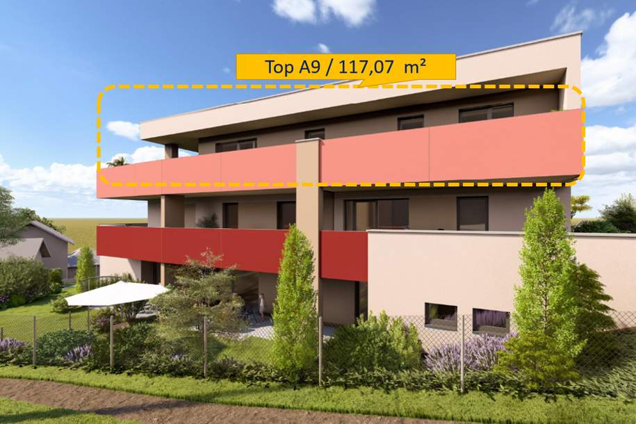 Wohnen in neuen Dimensionen - 4-Zi Traum in den STADTTERRASSEN PEUERBACH - provisionsfrei! ** JETZT FRÜHKÄUFER-RABATT!**, Wohnung-kauf, 625.709,€, 4722 Grieskirchen