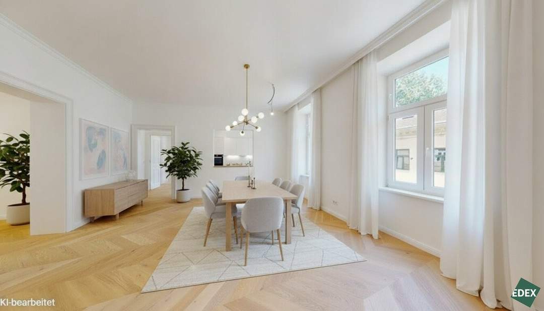 Wunderschön sanierter 5-Zimmer-Altbau nahe dem Schubertpark - ideal für Familien