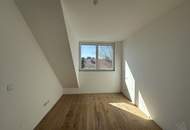 Helle Dachgeschoßwohnung mit Terrasse & Grünblick | 2 Zimmer | ERSTBEZUG