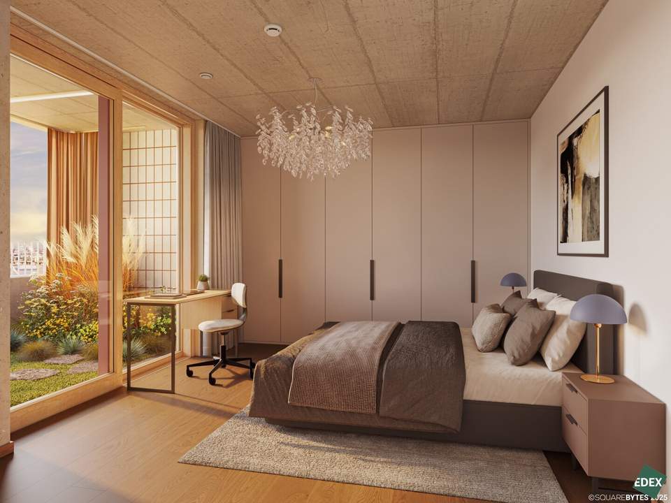 VILLAGE IM DRITTEN | Großzügige 2-Zimmer Anlegerwohnung mit Balkon und Loggia