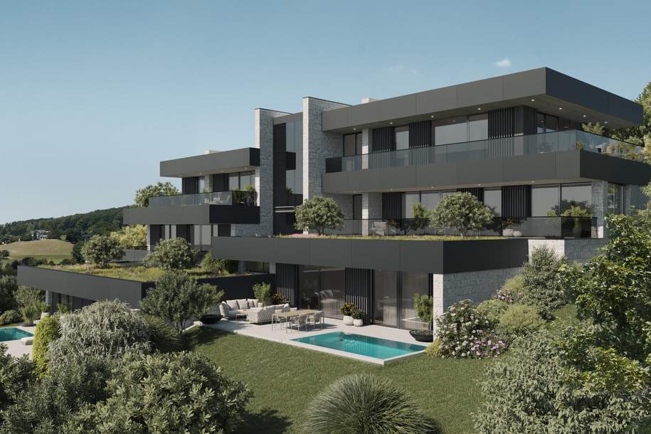 Bright Side - exklusive & außergewöhnliche Eigentumswohnung in Gmunden am Sonnenhang - Wohnen für Anspruchsvolle Top 4, Wohnung-kauf, 2.140.780,€, 4810 Gmunden