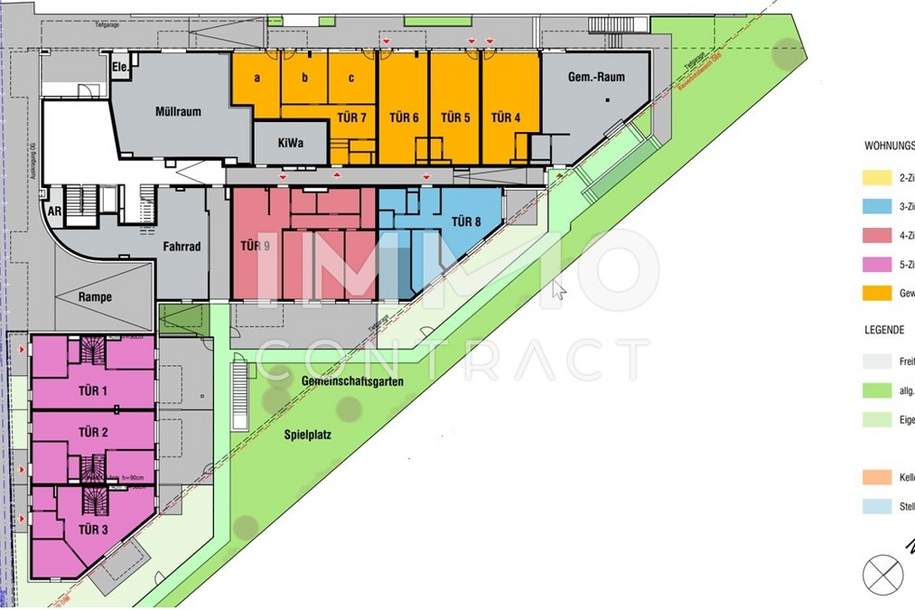 Das LAnzerl Neubauprojekt Dachgeschoß, Wohnung-kauf, 364.000,€, 2326 Bruck an der Leitha