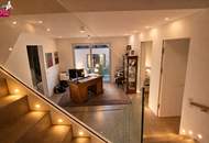 Möbliertes Designer-Doppelhaus mit Spa & Pool nahe Wien