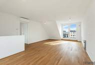 ERSTBEZUG mit DACHTERRASSE | Traumhafter Fernblick | DG-Maisonette Nähe Alte Donau | Teils hofseitig | Fernwärme | TG-Stellplatz optional | Ideal für Anleger oder Eigennutzer | Nachhaltiges Projekt