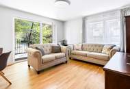 NEUBAU - BAUJAHR 2017- FERNWÄRME ! Top möblierte 2 Zimmer Wohnung mit großem Balkon in Trienna