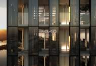 47. Etage mit 38qm Loggia: DC2 Tower: 3 Zimmer mit Skylineblick