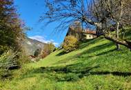 Panoramablick inklusive - Baugrundstück mit Altbestand in schönster Lage
