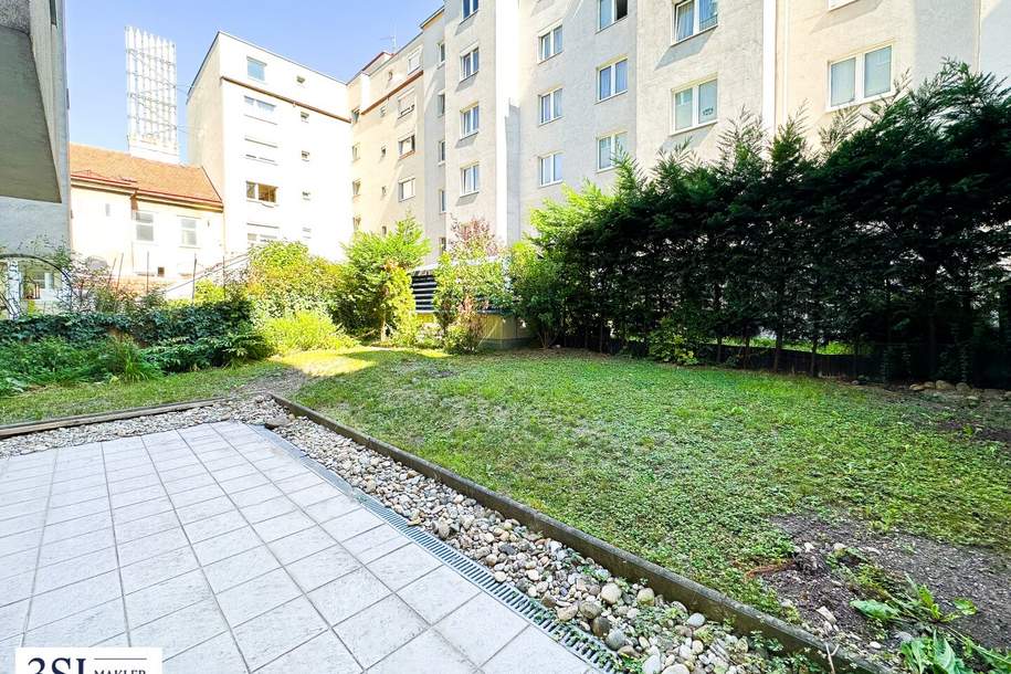 Grüne Oase mitten in der Stadt: 3-Zimmer-Wohnung mit großzügigem Garten, Wohnung-kauf, 348.000,€, 1100 Wien 10., Favoriten