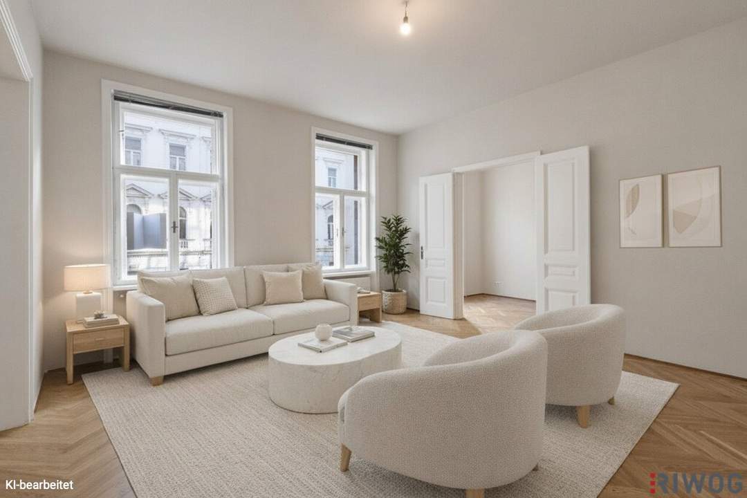 Elegante Altbauwohnung in der Josefstadt – Wiener Charme trifft großzügigen Wohnkomfort | Nähe MuseumsQuartier, 1. Bezirk