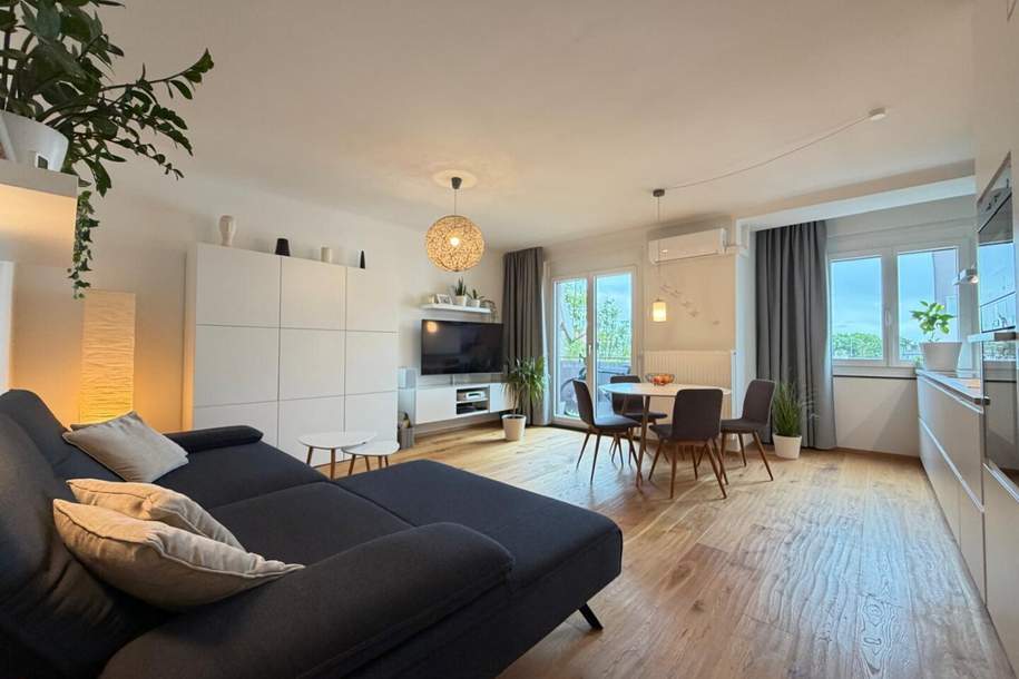 Modernisierte 2-Zimmer-Wohnung mit zwei Loggien | Klimaanlage | gepflegter Zustand, Wohnung-kauf, 289.000,€, 2320 Bruck an der Leitha