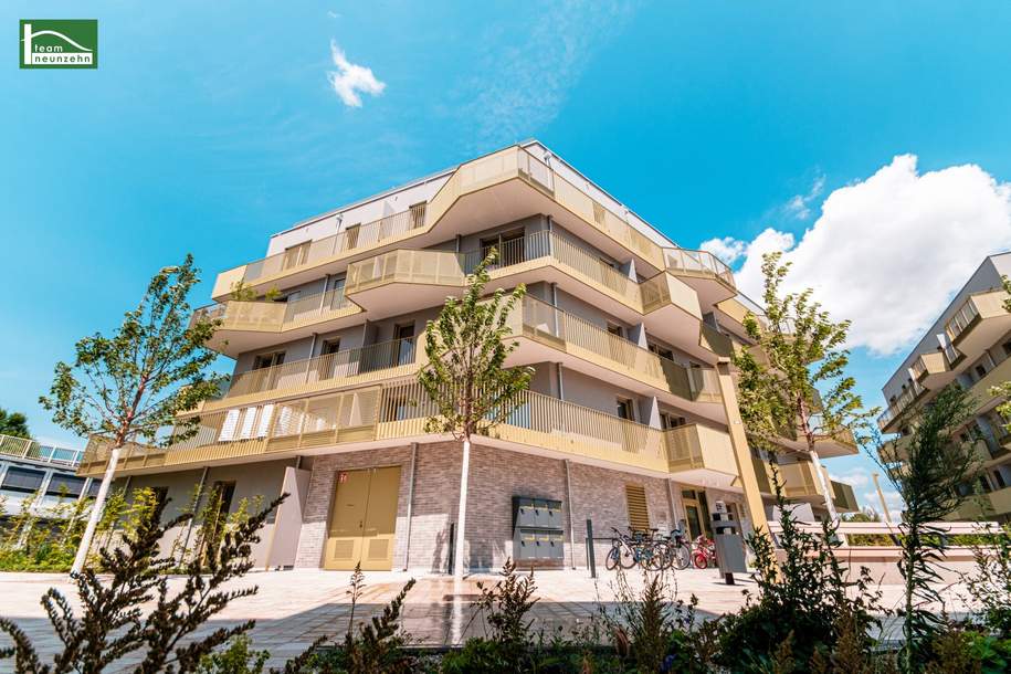 Tauchen Sie ein in das Wohnprojekt „Hirschfeld – Naturnah wohnen“ - Provisionsfrei, Kompakt und leistbar - 2.Zimmer mit Balkon, Wohnung-kauf, 260.000,€, 1210 Wien 21., Floridsdorf