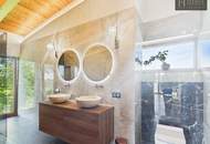 An Exceptional Waterfront Retreat with Private Beach and Unrivaled Privacy