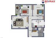 Renovierte 3-Zimmer-Wohnung mit Einbauküche in Grieskirchen