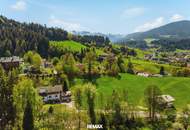 Hohe Privatsphäre und freier Blick ins Brixental garantiert