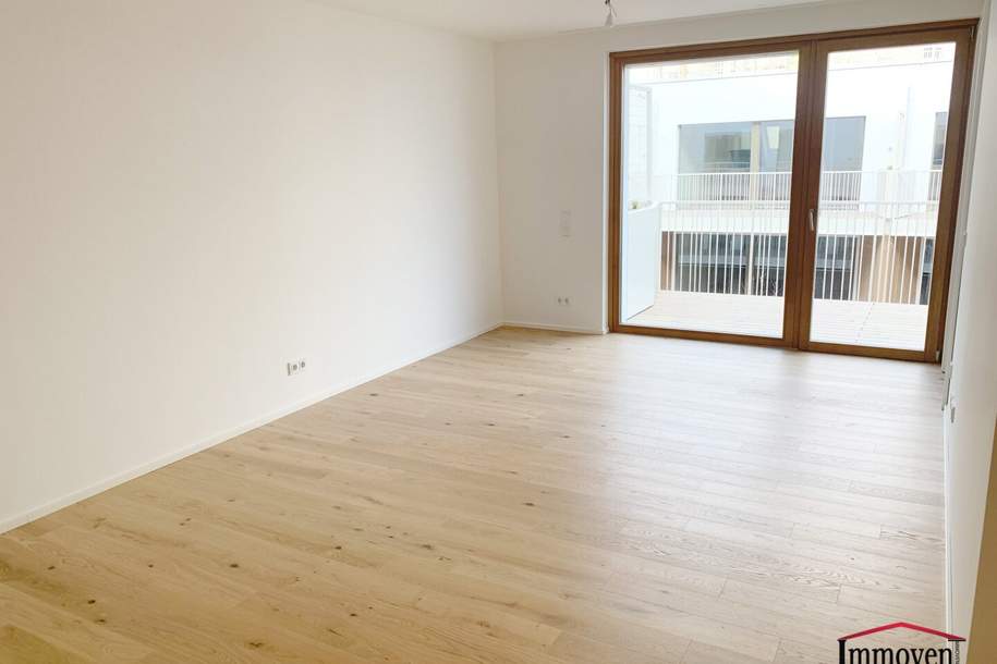 TOPLAGE - RUHELAGE - BALKON: Hofseitige, moderne 2-Zimmerwohnung in Ubahnnähe!, Wohnung-miete, 1.799,00,€, 1070 Wien 7., Neubau