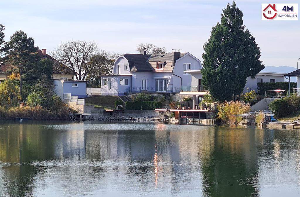 Rarität - Villa mit eigenem Seezugang in Leopoldsdorf bei Wien - Gestalten Sie Ihr eigenes Traumheim!