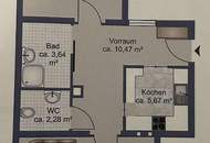 Bestlage-Top 2-Zimmerwohnung inkl. Terrasse, Klimaanlage und Fußbodenheizung