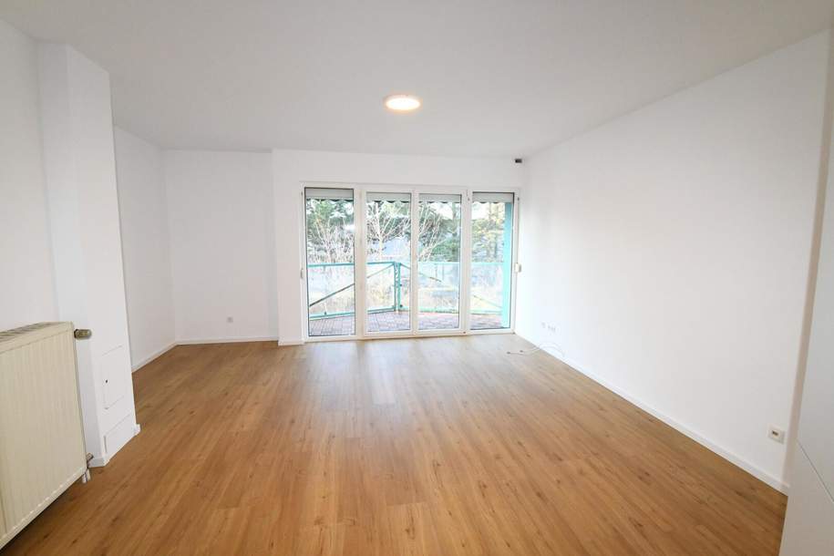 2 Zimmer Wohnung mit Balkon, Gartennutzung &amp; Autoabstellplatz in Ruhelage, Wohnung-miete, 850,00,€, 2231 Gänserndorf