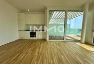 Danubeview! THE modern residential complex. 2 rooms, terrace at the 8th floor.
