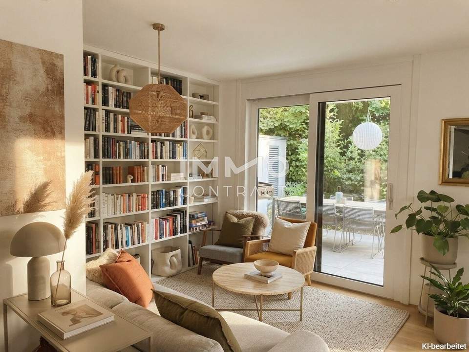 Hausgefühl mitten im Grünen – 4-Zimmer-Garten-Maisonette in absoluter Ruhelage