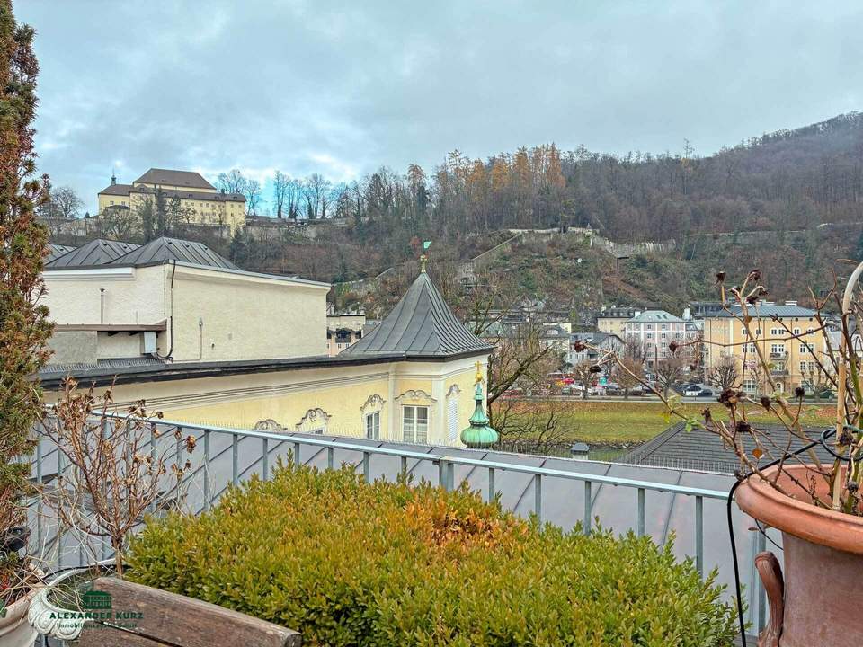 Wohnjuwel in der Salzburger Altstadt mir traumhafter Dachterrasse
