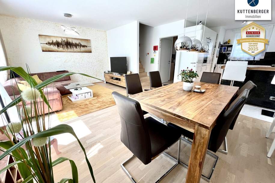 457.000€ (wenn WBF 33.000 übernommen werden!) Provisionsfrei! Niedrigenergie-Doppelhaushälfte mit 5 Zimmer & Pool, Haus-kauf, 457.000,€, 2534 Baden