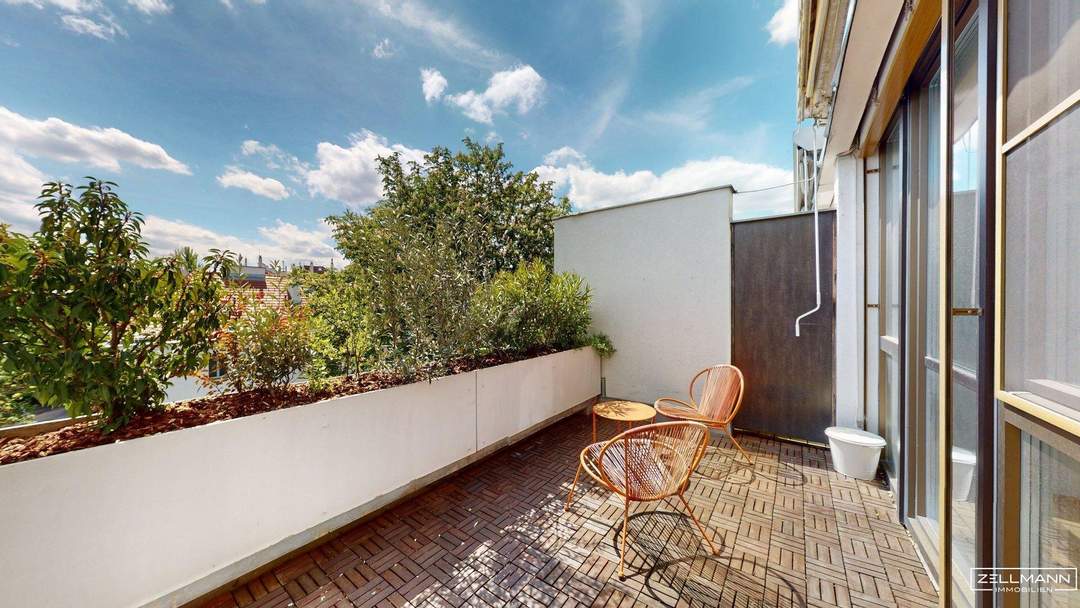 OBER ST VEIT | 2-Zimmerwohnung | 4. Liftstock | Loggien | inkl. Heizung und Warmwasser | ZELLMANN IMMOBILIEN