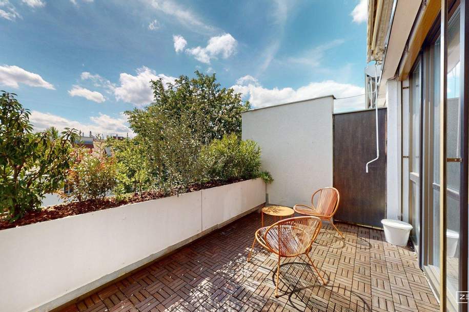OBER ST VEIT | 2-Zimmerwohnung | 4. Liftstock | Loggien | inkl. Heizung und Warmwasser | ZELLMANN IMMOBILIEN, Wohnung-miete, 1.195,00,€, 1130 Wien 13., Hietzing
