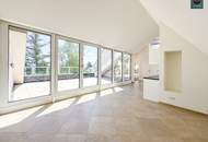 Provisionsfrei: Klimatisiertes Dachgeschoss Maisonette Apartment mit 2 Balkonen und großer Dachterrasse in Bestlage von Grinzing! Garage verfügbar!