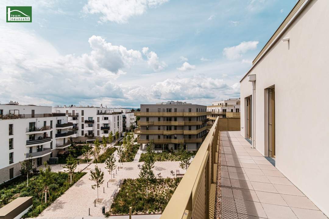 Der Erstbezug, welcher überzeugt – ausgezeichnete Grundrisse mit traumhafter Ausstattung im "grünen Hirschfeld" - Provisionsfrei