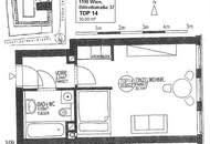 Öffentlich sehr gut angebundene Garconniere im 19ten!