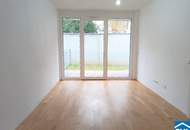 Wunderschöne 2-Zimmer-Wohnung mit Garten: Natur und Moderne vereint