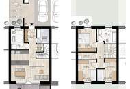 Modern wohnen in Wolfurt: Hochwertige Wohnanlage mit klarer Reihenhausarchitektur in attraktiver Lage / Haus B