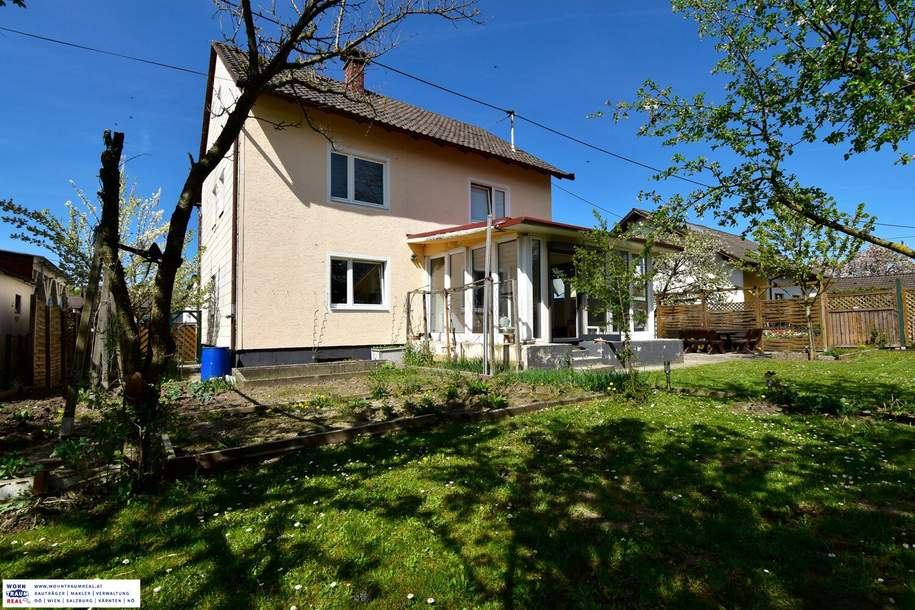 Haus mit wunderschönem Garten und Ausbaupotential in Ansfelden, Haus-kauf, 515.000,€, 4053 Linz-Land